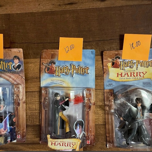 Harry Potter • 6” in. Figures • New W/ Box • 2001 - Picture 2 of 4
